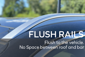 Hyundai / Kia / Genesis SUV Rugged Crossbars for Flushed Roof Rails