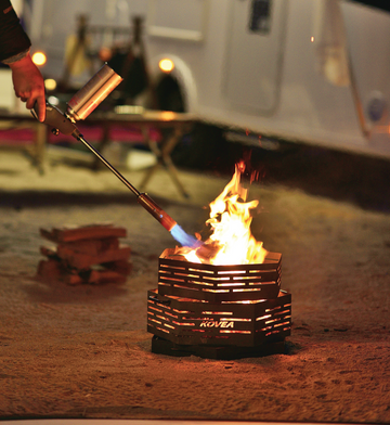 KOVEA Hexa Iron Fire Pit - 0